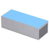 2Pcs Cooling Fins Aluminum Heat Radiator Heatsink Kit for Electronic