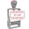 ZIGEL Heavy Duty Style Self Inking Date Stamp with Received