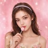 6 Pcs Rhinestone Glitter Headbands Non Slip Elastic Sports Hairband