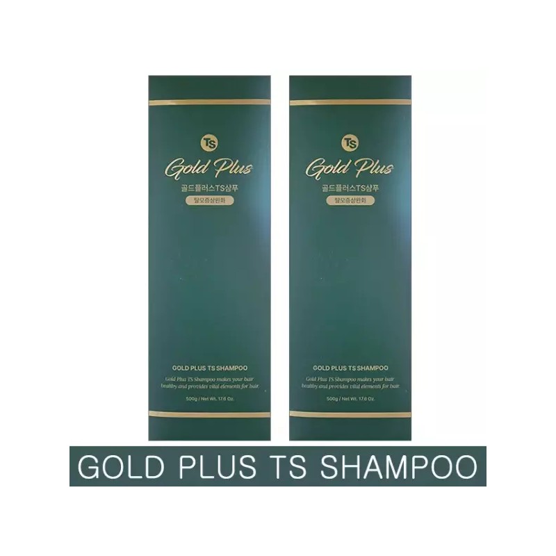 TS 티에스 골드플러스TS 샴푸 500g 2개 TS Gold Plus TS