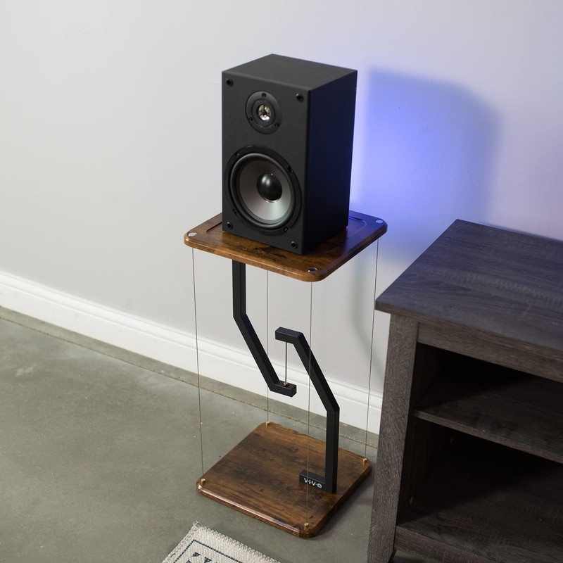VIVO Anti-Gravity 12 inch Speaker Floor Stand, Floating Modern Speaker