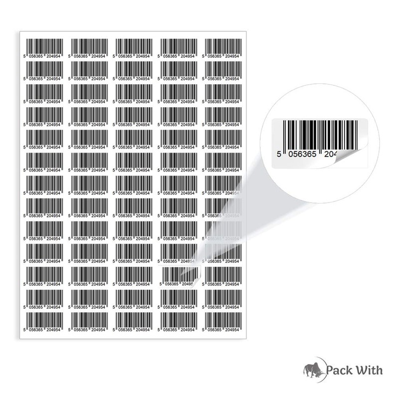 Packwith® Pack of 20 Sheets (1300 Labels) 65 per A4
