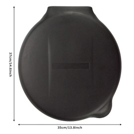 Sailortenx Bucket Toilet Seat with lid,5 Gallon Luggable Loo Bucket Toilet Seat-Portable.