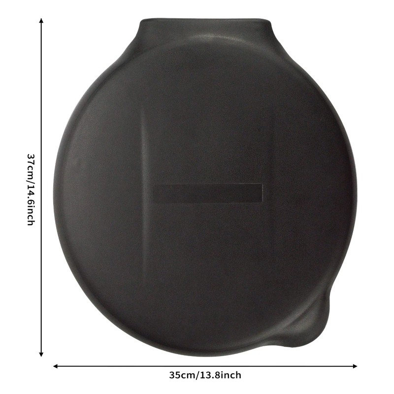 Sailortenx Bucket Toilet Seat with lid,5 Gallon Luggable Loo Bucket