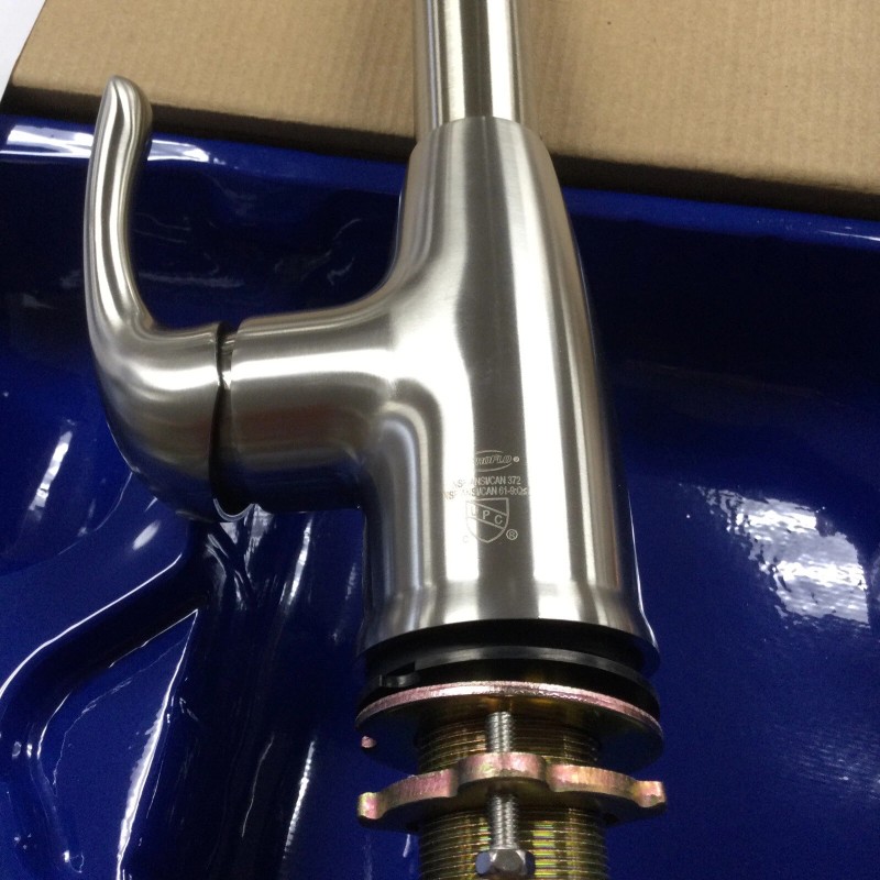 PROFLO Brand New Proflo Brushed Nickel Kirkham Kitchen Faucet PFXC8512ZBN