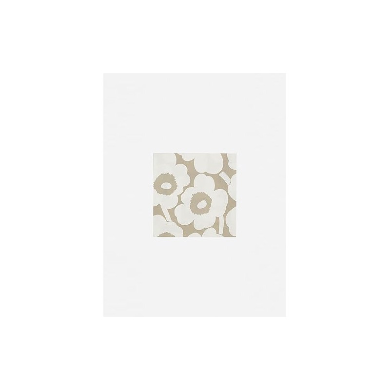 [marimekko] Unikko Cocktail Napkin 25X25 Women's 52_1_5272552658 F, Light Gray