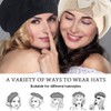 Ruphedy Womens Wool Berets French Beret Beanie Winter Hats Hy022