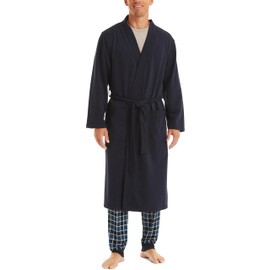 Nautica Kimono Robe, Navy, One Size