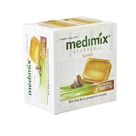 Medimix Ayurvedic Sandal Soap, 3x125g
