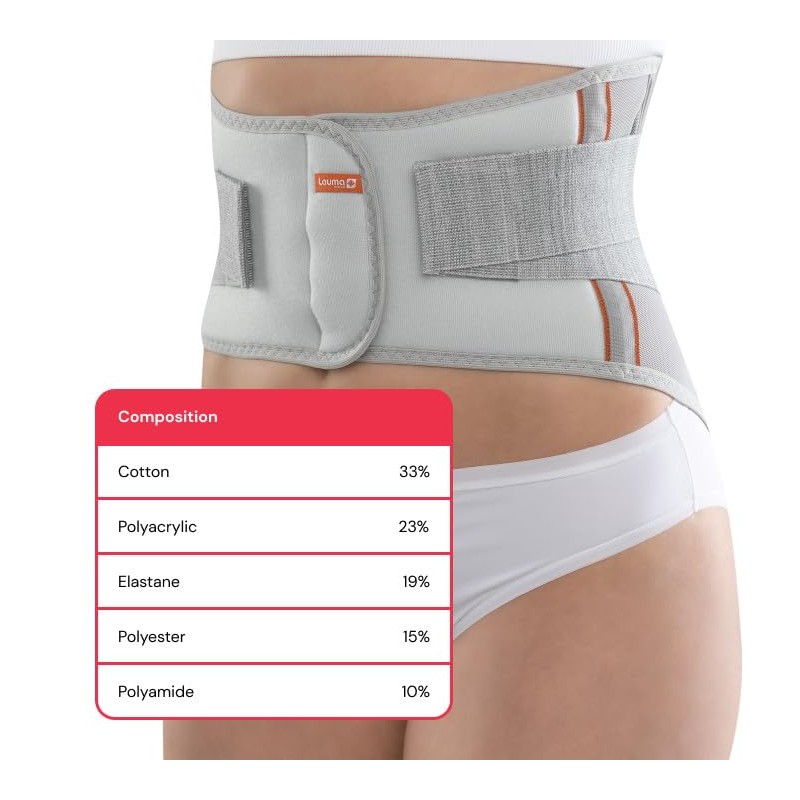 Lauma Medical, Elastic Post-operative Back Belt Medium