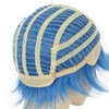 VGbeaty Adult Short Blue Wig Women Cospaly costume Halloween Wig