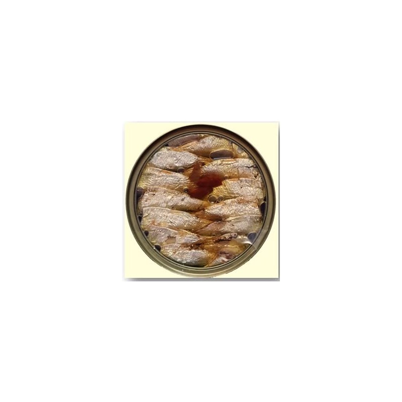 Grilled Catch Wild Caught Brisling Sardines in olive oil with