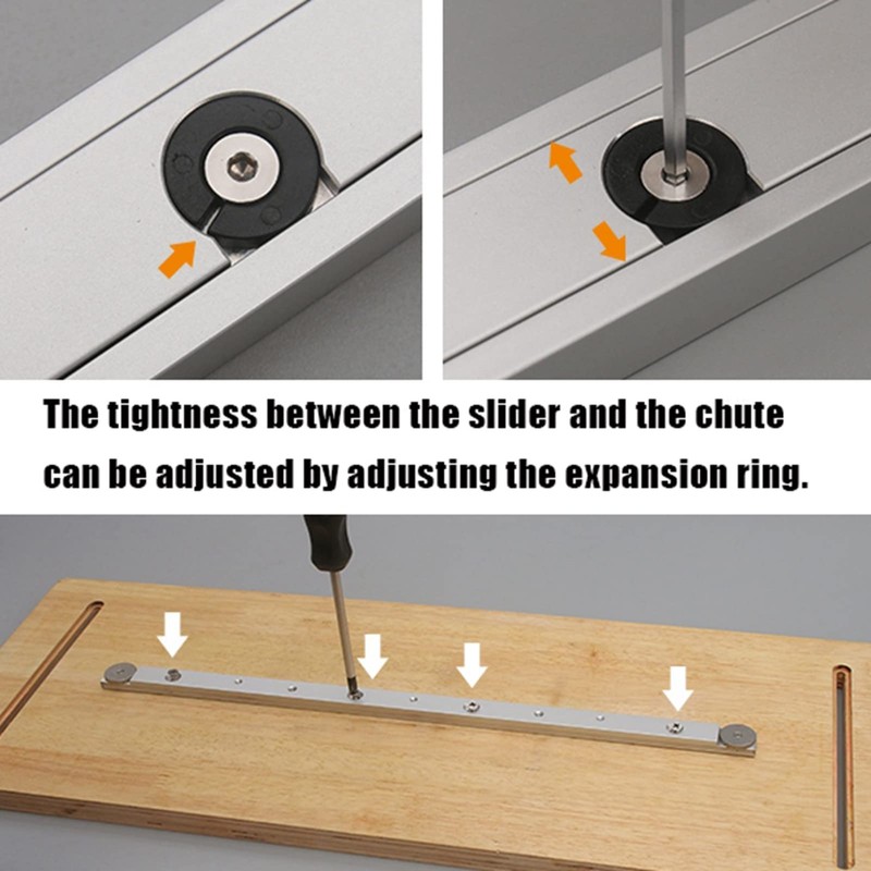 Mitre Bar, 300 mm Aluminium Alloy Mitre Bar Slider Table