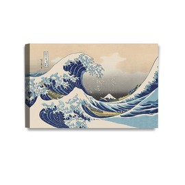 DECORARTS - The Great Wave off Kanagawa by Katsushika Hokusai. The World Classic Art Reproductions. Giclee print &stretched canvas 30x20 x1.5