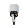 B&P Lamp Medium Base Phenolic and Unglazed Porcelain Socket with