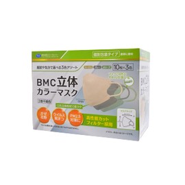 BMC 立体カラーマスク 個別包装 30枚入