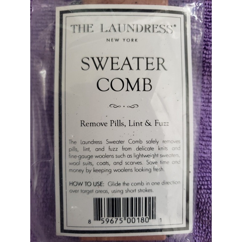 The Laundress New York - SWEATER COMB - Removes Pills,