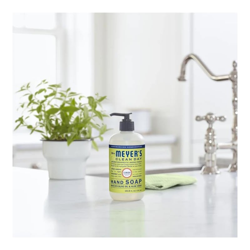 Mrs Meyer Jabón Manos Líquido Limón Verbena 370 Aroma Cítrico