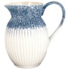 GreenGate Jug Alice Ripple Blue 1.5L
