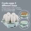 Hamilton Beach 3-in-1 Electric Egg Cooker for Hard Boiled Eggs,