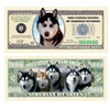 American Art Classics Siberian Husky Dog Million Dollar Notes Set