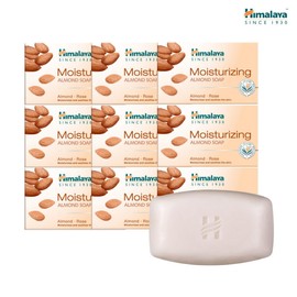 Himalaya 히말라야 아몬드 비누 75gx10 Himalaya Almond Soap 75g x 10