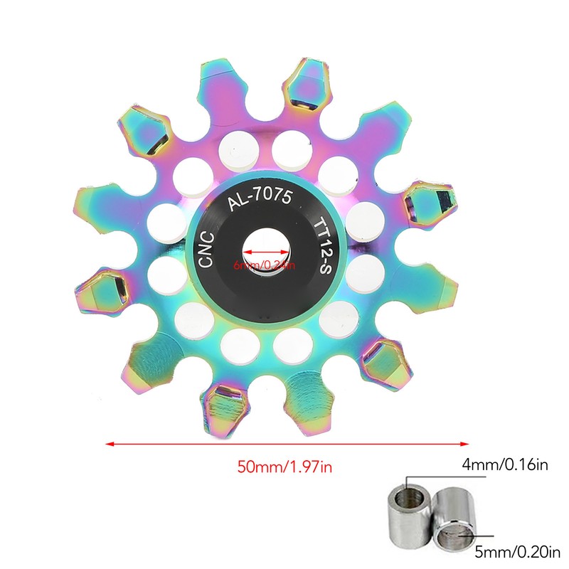 Bike Rear Derailleur Pulley Wearproof 12T Ceramic Bike Guide Wheel