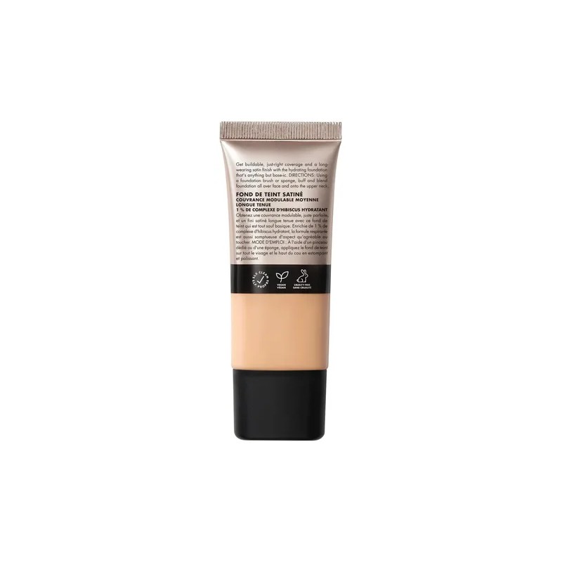 Foundation E.l.f. Soft Glam, cobertura media, 23, luz fría