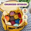 Durable Knitting Bag Organizer Canvas Crochet Accessories & Supplies Organizer