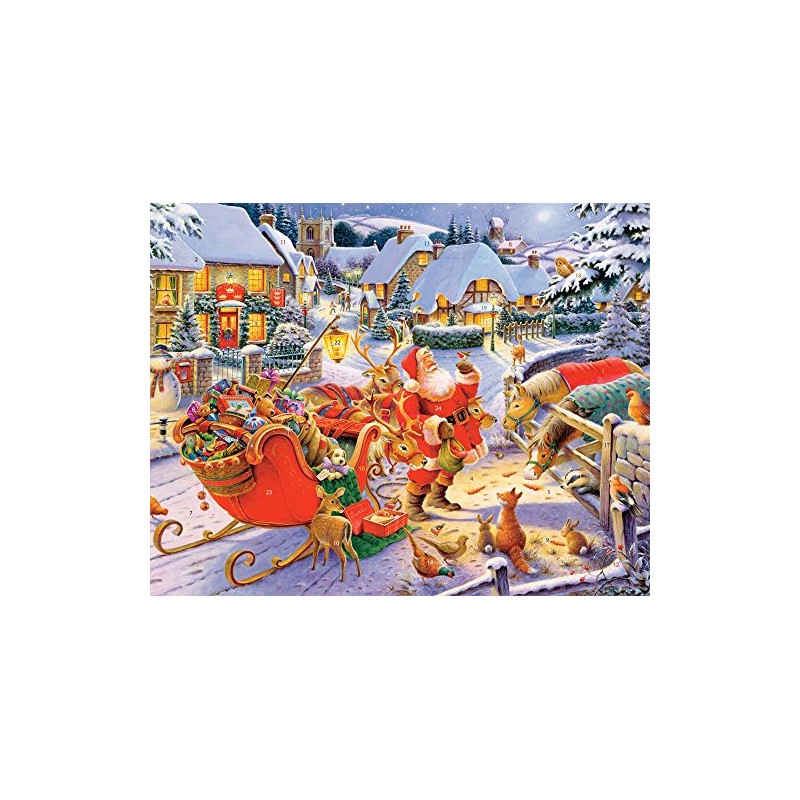 Santa & Friends Advent Calendar (Countdown to Christmas)