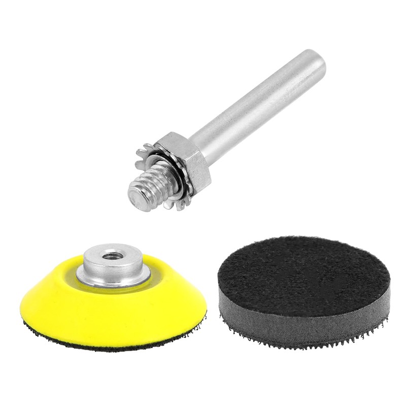 QWORK® 2 Inch Sanding Discs Pads with Foam Buffering Layer,
