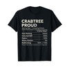 Crabtree, Pennsylvania Proud Nutrition Facts T-Shirt