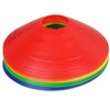 TRIXES Pack of 20 Sports Marker Cones Multicoloured Football Sports