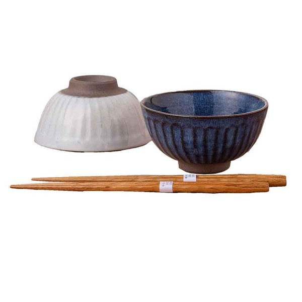 Koyo Pottery K7-51 Dinnerware Set, Rice Bowl, Rice Bowl, Japanese