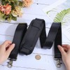 GORGECRAFT 57 Inch Shoulder Bag Replacement Strap Black Full Grain