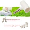 VandanCoop 10 Sets Automatic Stainless Steel Rabbit Nipple Drinkers with