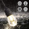 Mlambert 3 Color Outdoor LED Dimmable String Lights for Patio