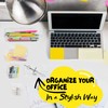 Mr. Pen- Drawer Organizers Set, 5 pcs, Clear Plastic Makeup