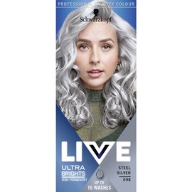 Scharwzkopf Live ultra brights or pastel 098 Silver Steel
