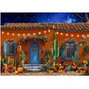 LTLYH Mexican Fiesta Backdrop 7x5ft Day of The Dead Photography