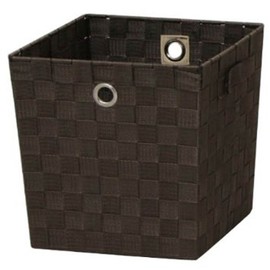 Iris Ohyama CBK-26D Basket Brown Width 10.2 x Depth 10.2 x Height 10.2 inches (26 x 26 x 26 cm)