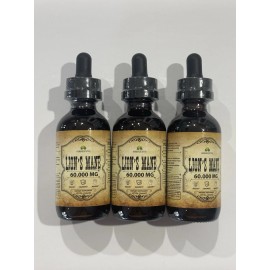 Lion 3x2oz Lion’s Mane Liquid Mushroom Premium Mushroom  Non-GMO Non-Gluten