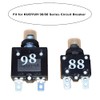 GAOHOU 5 Circuit Breaker Waterproof Dust Cover Flat Head Cap