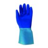 MAPA LL-301-M MAPA Blue-Grip LL301 Etched Finish Latex Gloves w/Pinked