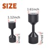 CNRAQR 4 Pcs Aluminium Flange Two Hole Alignment Pins -