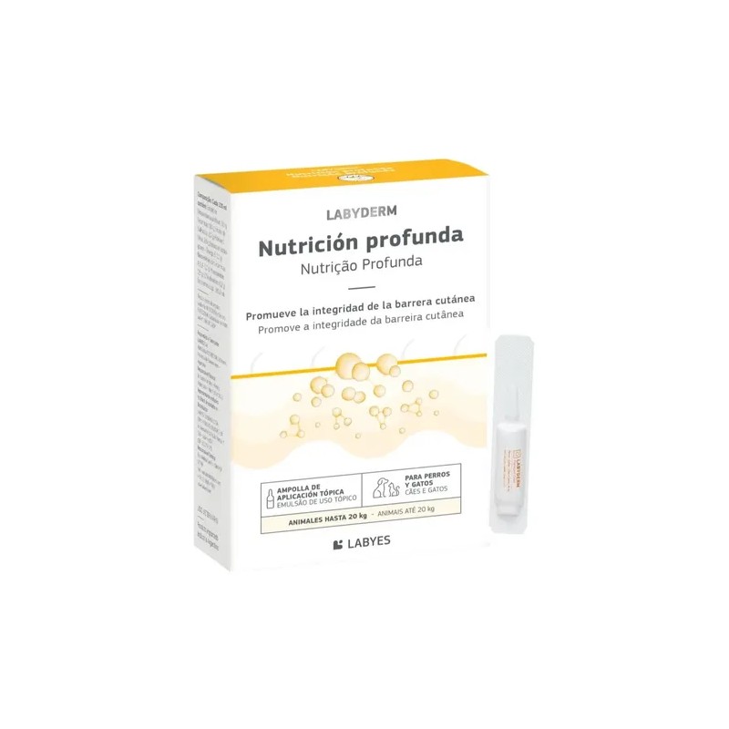 Labyderm Pipeta Nutricion Profunda Para Perro Hasta 20kg