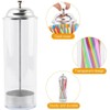 1 PC Straw Dispenser Holder, Straw Storage, Drinking Retro Straw