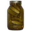 Texas Hill Country Hot Garlic Dill Pickles 32 oz