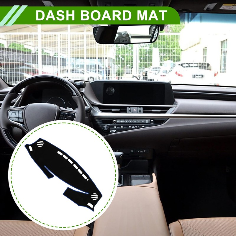 HOPESPANNER Dashboard Cover for Lexus ES350 ES300h 2013-2018 Non-Slip Interior