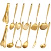 12 Pcs Gold Cooking Kitchen Utensil Set - 304 Stainless
